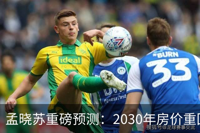 孟晓苏重磅预测：2030年房价重回前高没有悬念